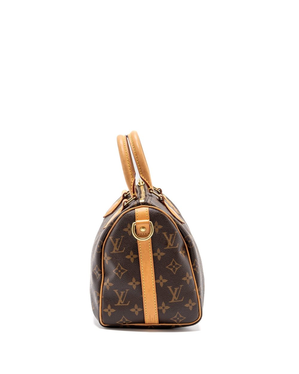 AAA Replica Louis Vuitton LV SPEEDY BANDOULIERE 25 MONOGRAM CANVAS GHW