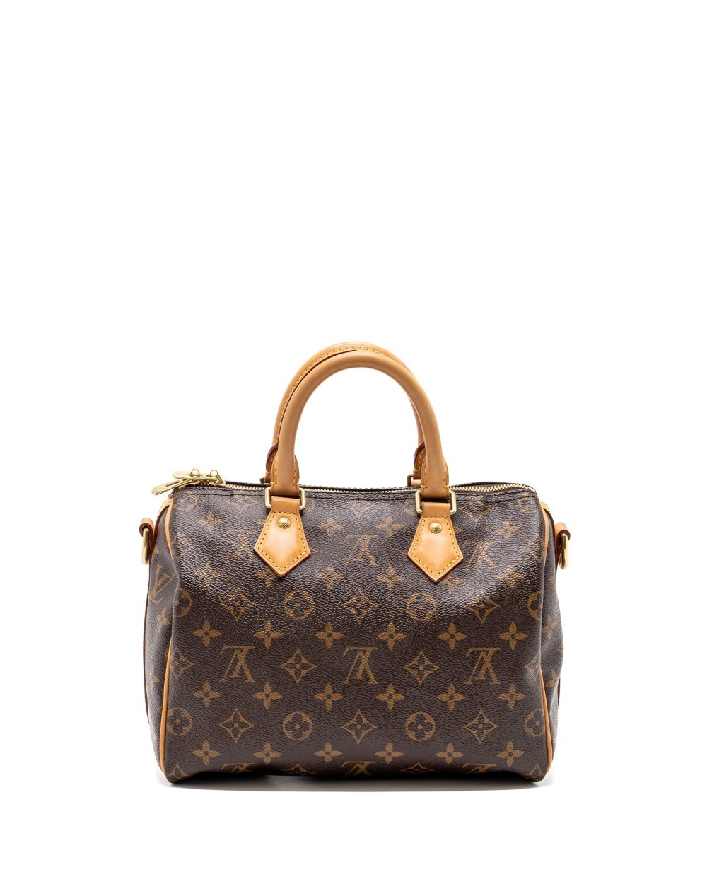 AAA Replica Louis Vuitton LV SPEEDY BANDOULIERE 25 MONOGRAM CANVAS GHW