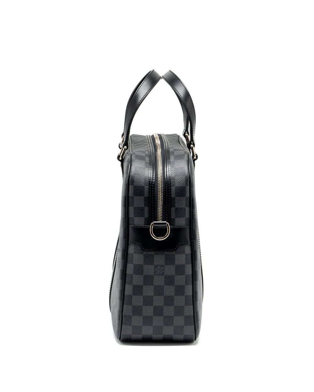AAA Replica Louis Vuitton LV BRIEFCASE/DOCUMENT BAG DAMIER GRAPHITE CANVAS BLACK SHW