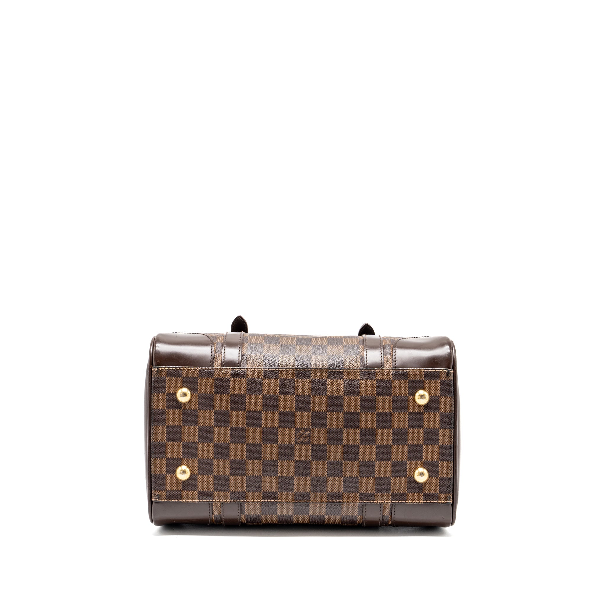 AAA Replica Louis Vuitton LV BERKELEY BAG DAMIER EBENE GHW