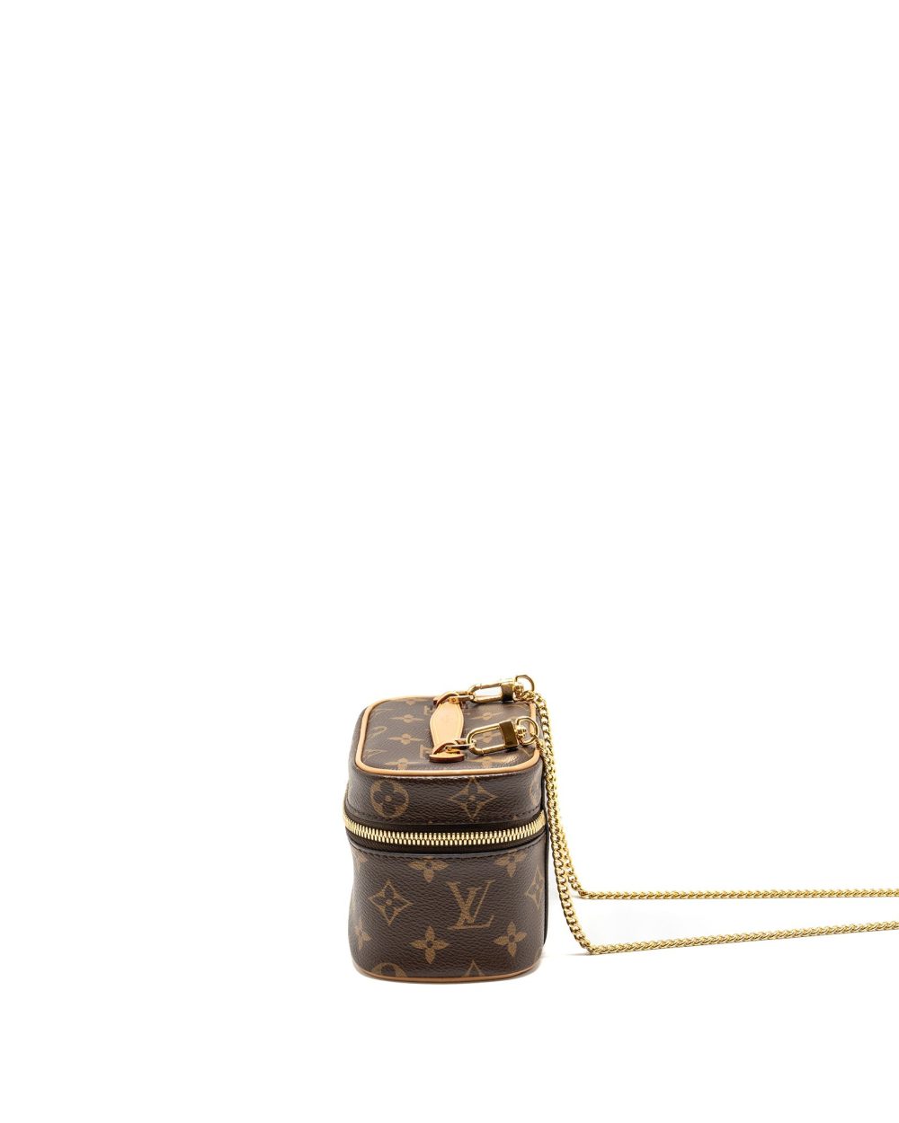 AAA Replica Louis Vuitton LV NICE NANO MONOGRAM CANVAS GHW
