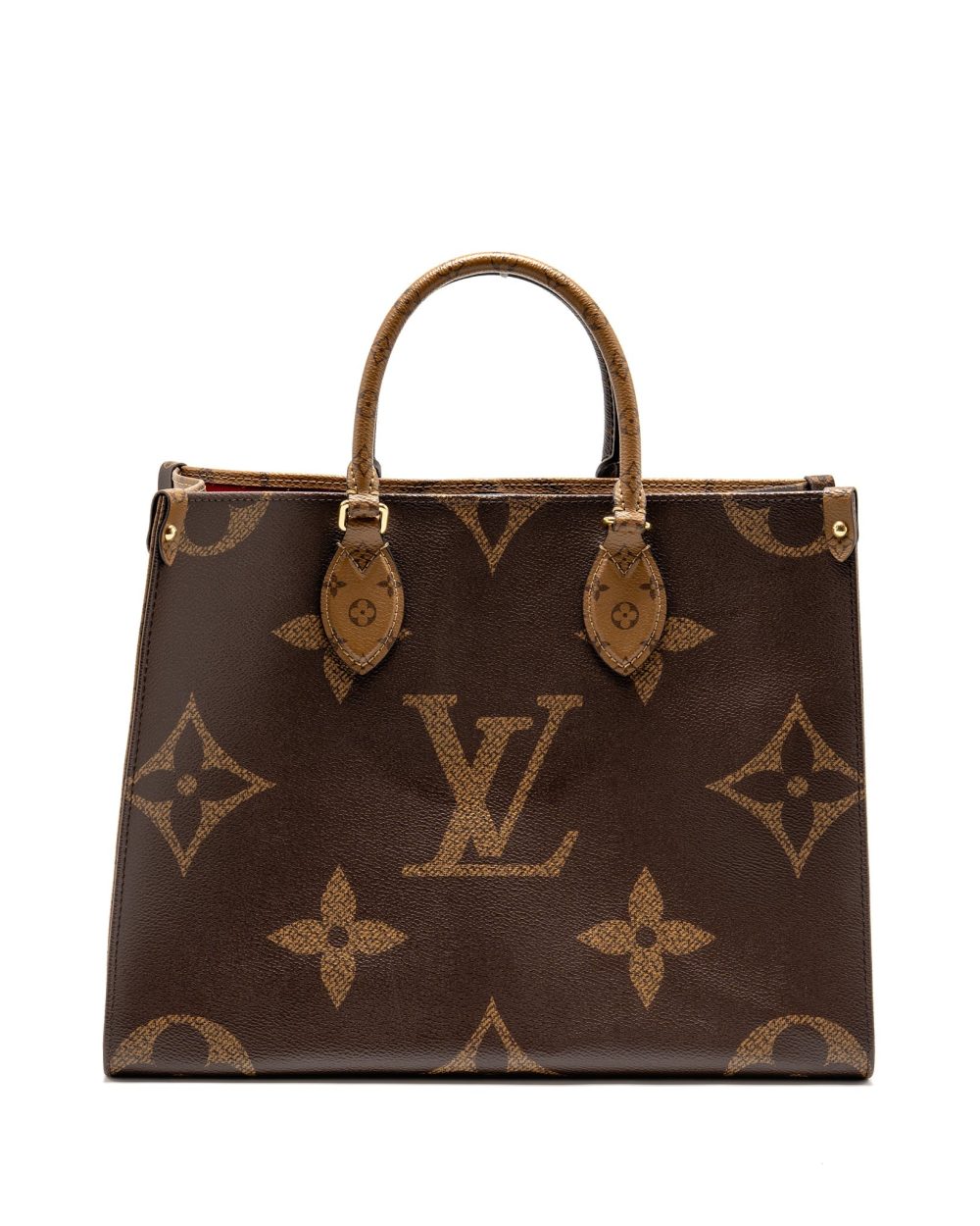 AAA Replica Louis Vuitton LV ONTHEGO MM MONOGRAM/MONOGRAM REVERSE CANVAS GHW