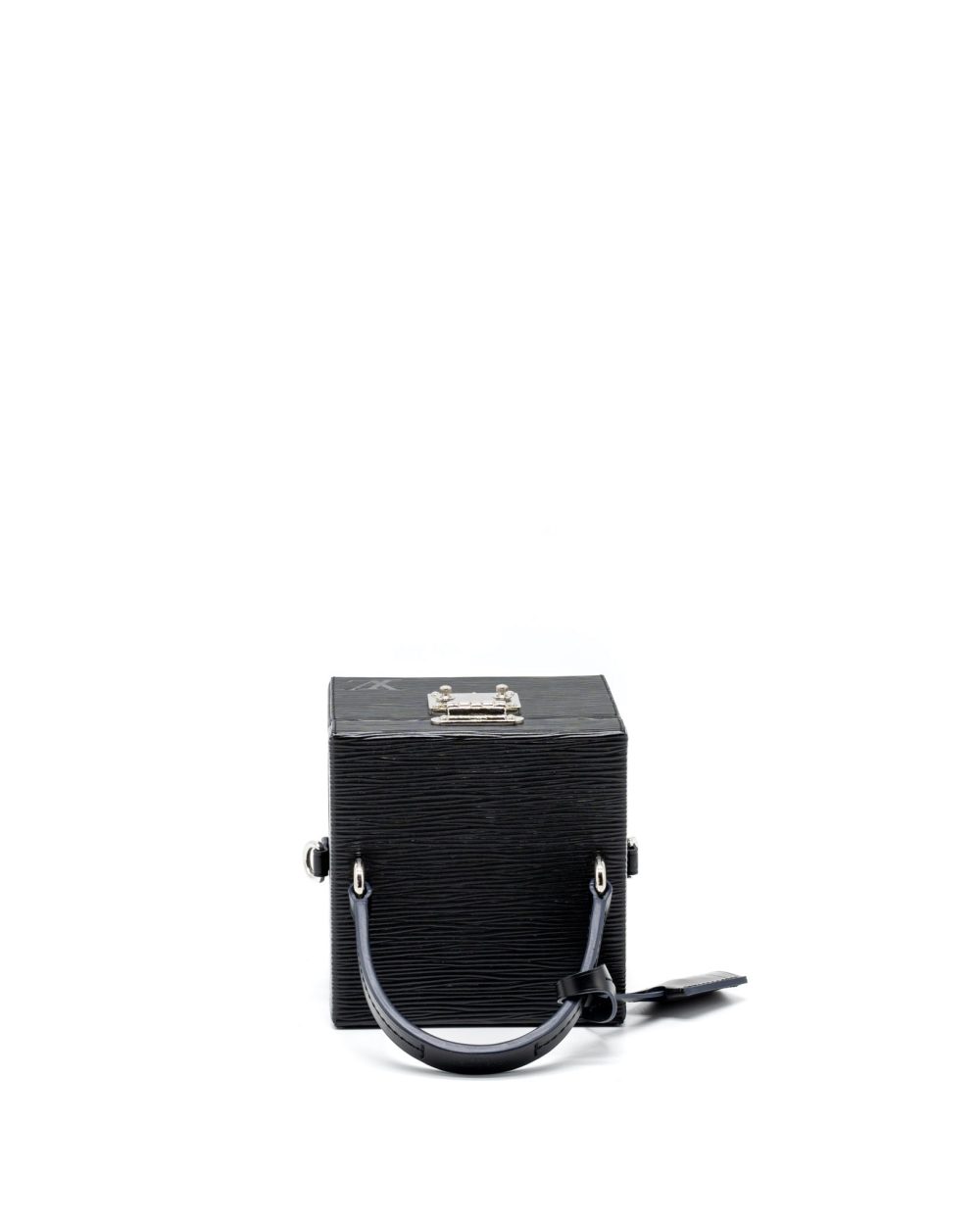 AAA Replica Louis Vuitton LV BLEECKER BOX BAG EPI BLACK SHW