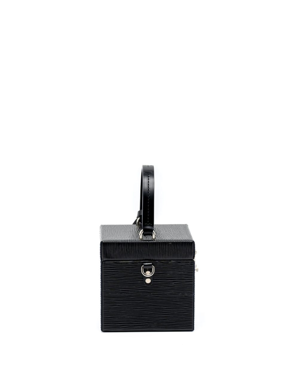 AAA Replica Louis Vuitton LV BLEECKER BOX BAG EPI BLACK SHW