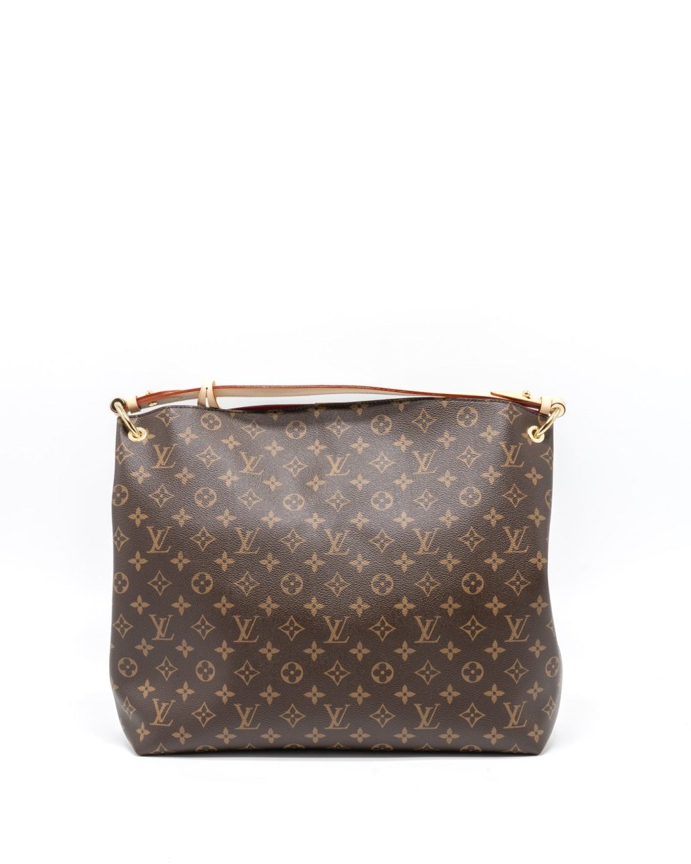 AAA Replica Louis Vuitton LV GRACEFUL MM MONOGRAM CANVAS/PIVOINE GHW (NEW VERSION)
