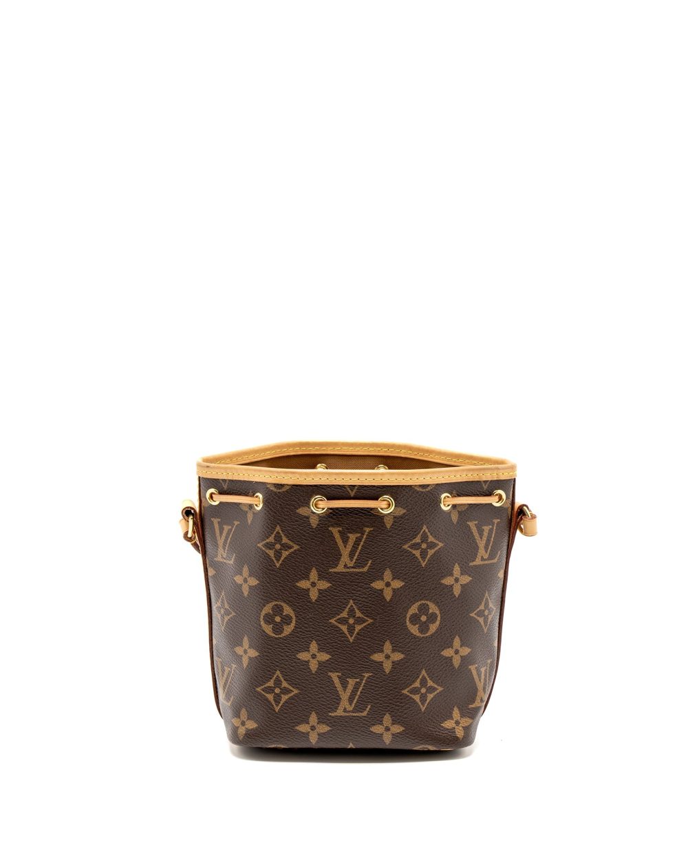 AAA Replica Louis Vuitton LV NANO NOE MONOGRAM CANVAS GHW (NEW VERSION)