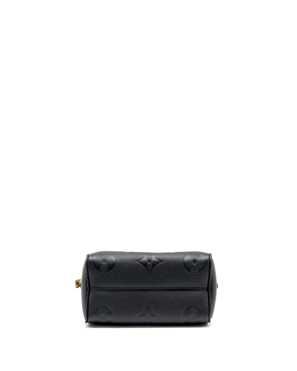 AAA Replica Louis Vuitton LV SPEEDY 20 BANDOULIERE MONOGRAM EMPREINTE BLACK GHW