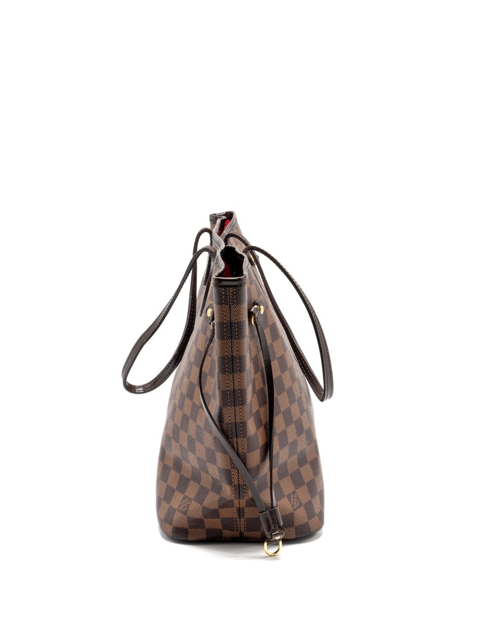 AAA Replica Louis Vuitton LV NEVERFULL MM DENIER EBENE CANVAS GHW