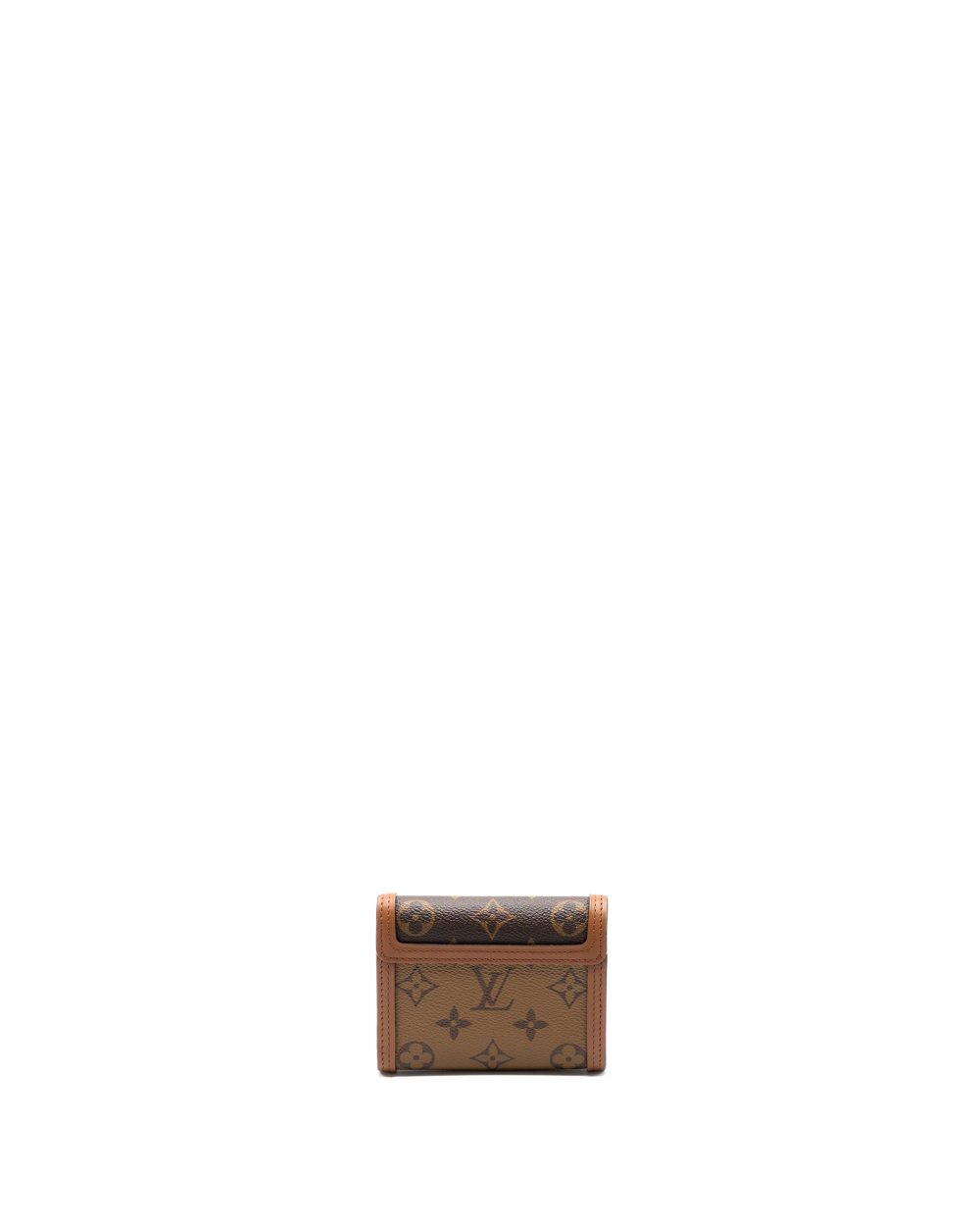 AAA Replica Louis Vuitton LV DAUPHINE COMPACT WALLET MONOGRAM CANVAS GHW