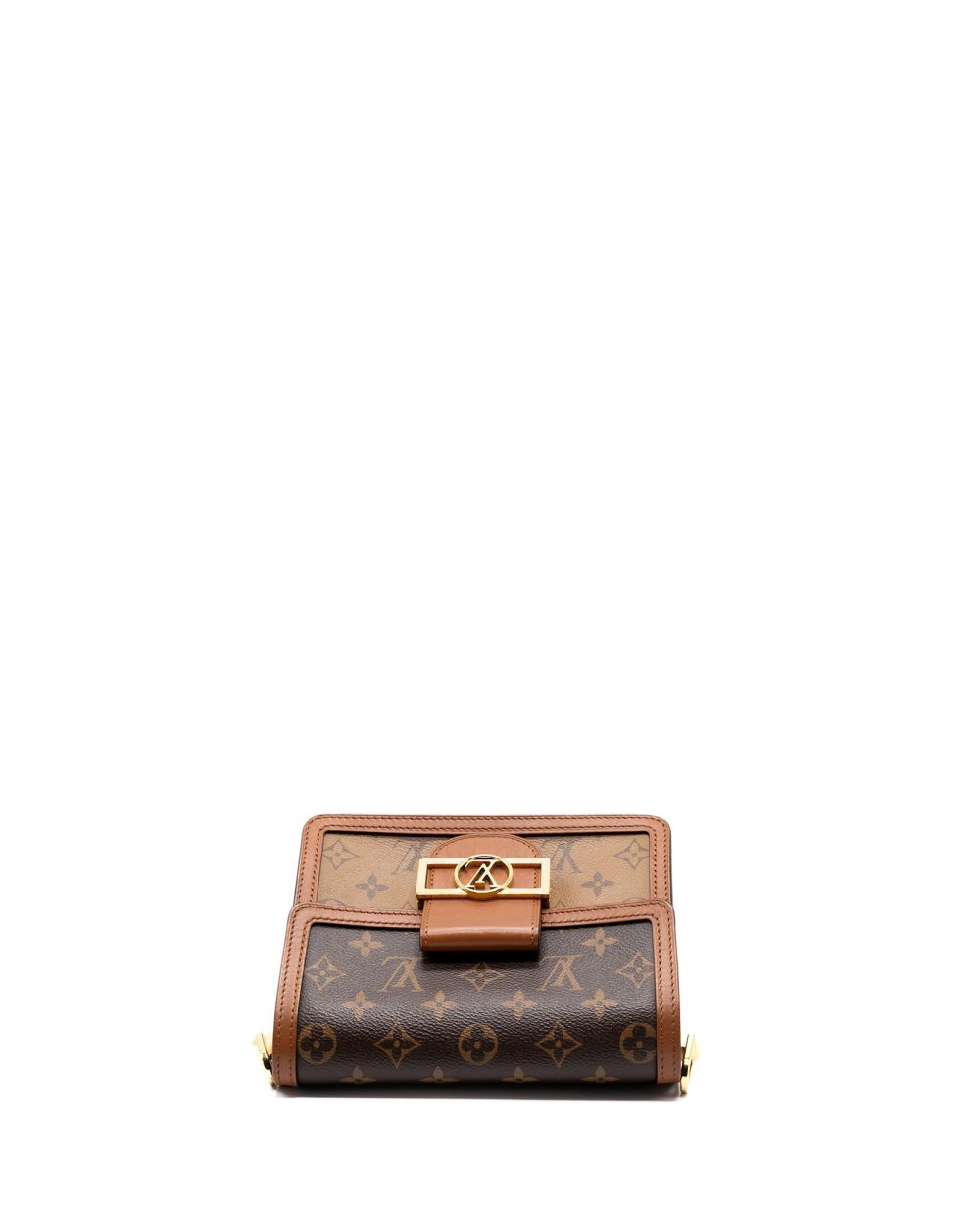 AAA Replica Louis Vuitton LV MINI DAUPHINE MONOGRAM CANVAS GHW