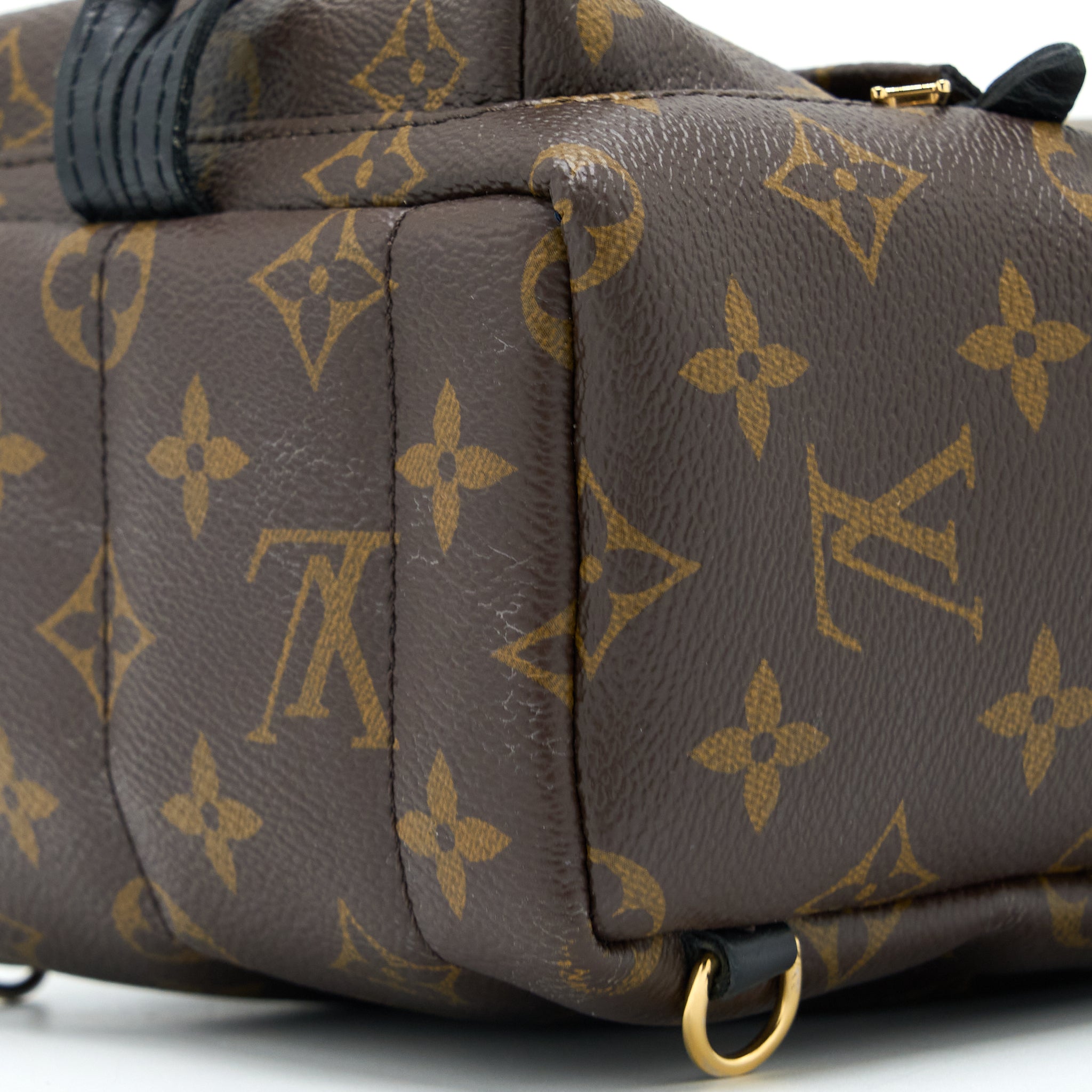 AAA Replica Louis Vuitton LV MINI PALM SPRING BACKPACK MONOGRAM CANVAS GHW