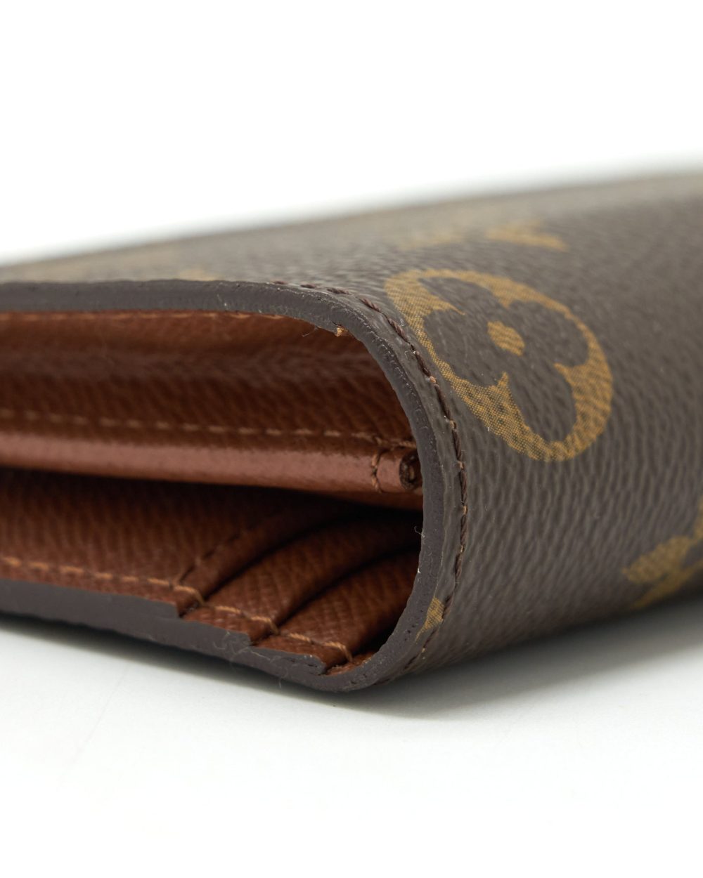 AAA Replica Louis Vuitton LV LONG WALLET MONOGRAM CANVAS GHW
