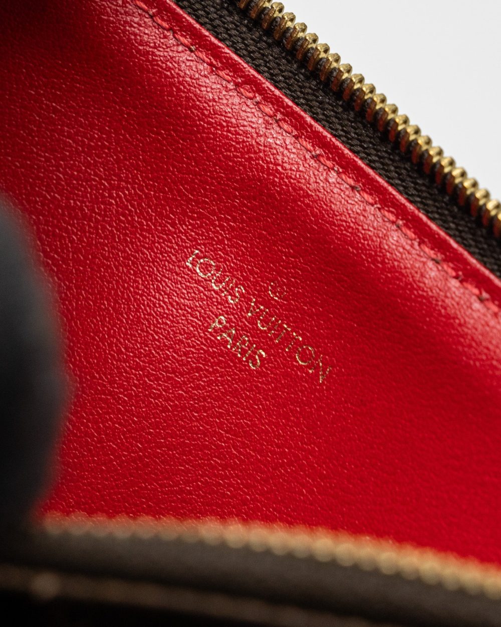 AAA Replica Louis Vuitton LV FELICIE POCHETTE DAMIER EBÈNE CANVAS GHW
