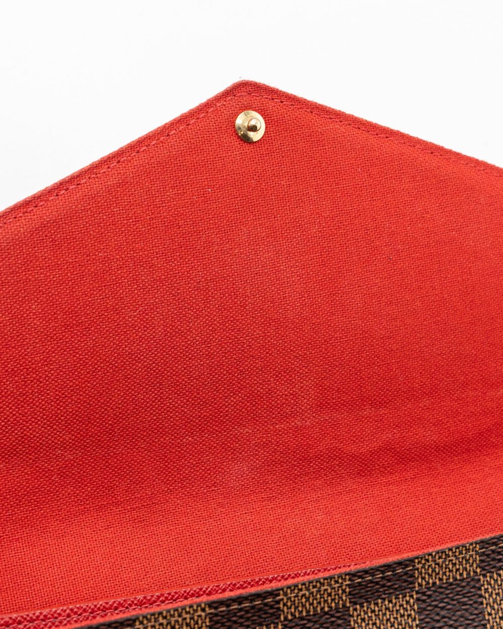 AAA Replica Louis Vuitton LV FELICIE POCHETTE DAMIER EBÈNE CANVAS GHW