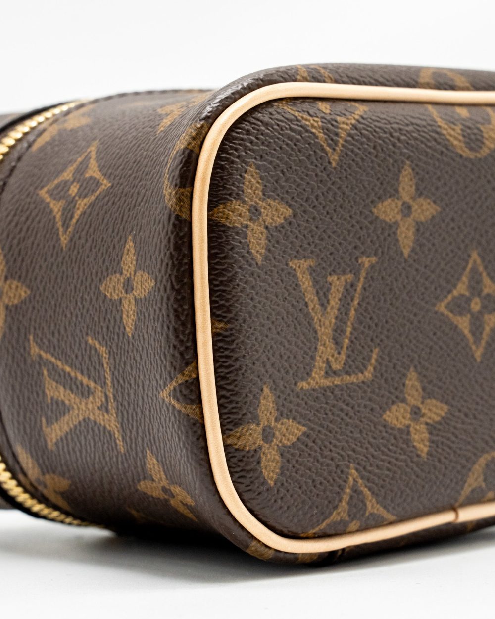 AAA Replica Louis Vuitton LV NICE NANO MONOGRAM CANVAS GHW