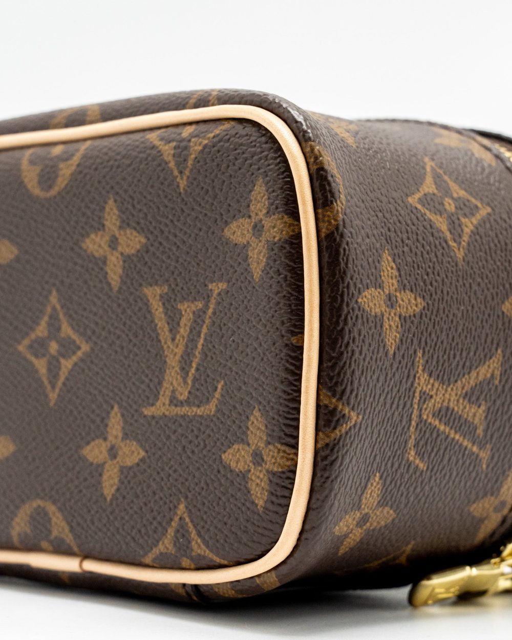 AAA Replica Louis Vuitton LV NICE NANO MONOGRAM CANVAS GHW
