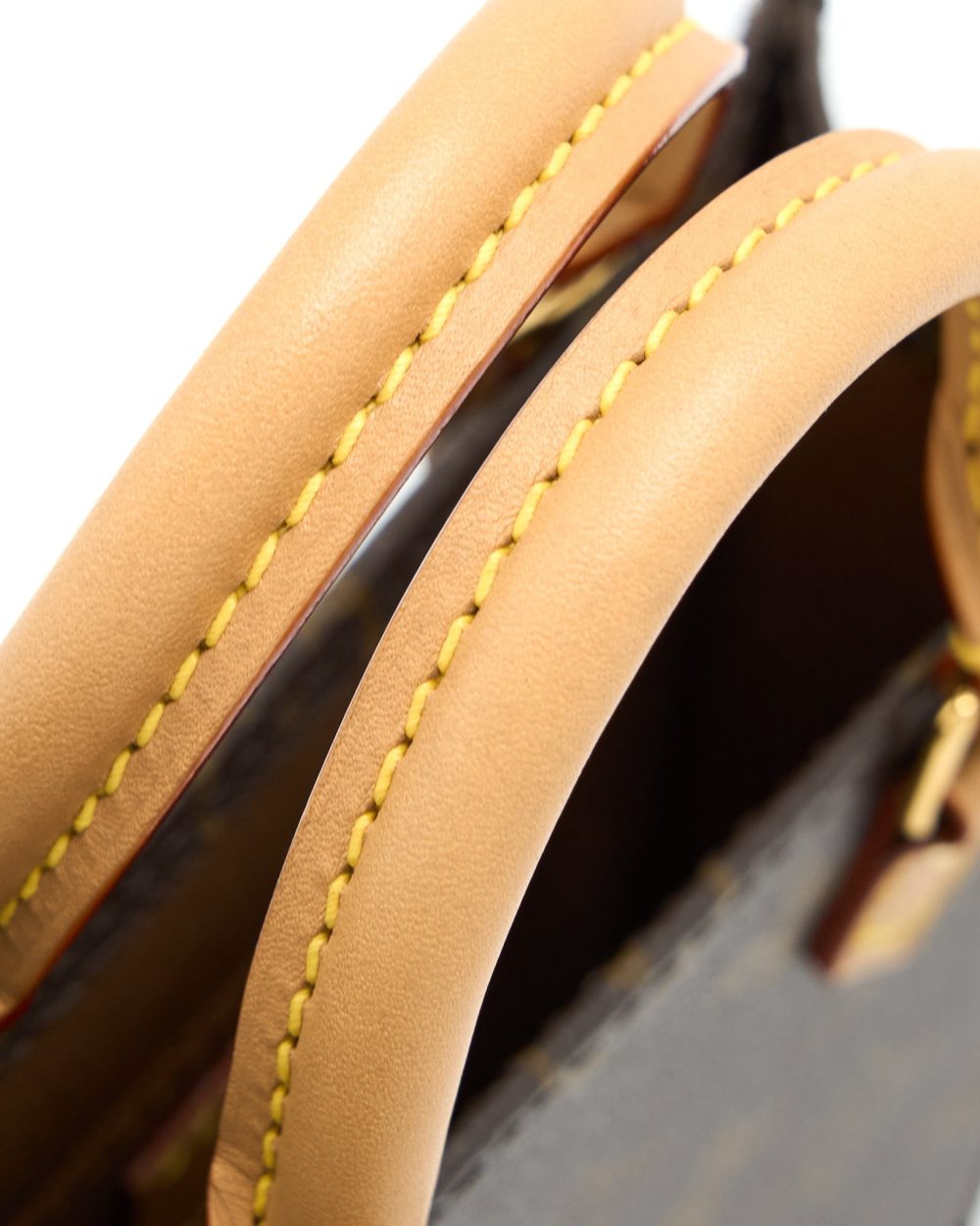 AAA Replica Louis Vuitton LV PETIT SAC PLAT MONOGRAM CANVAS GHW (NEW VERSION)