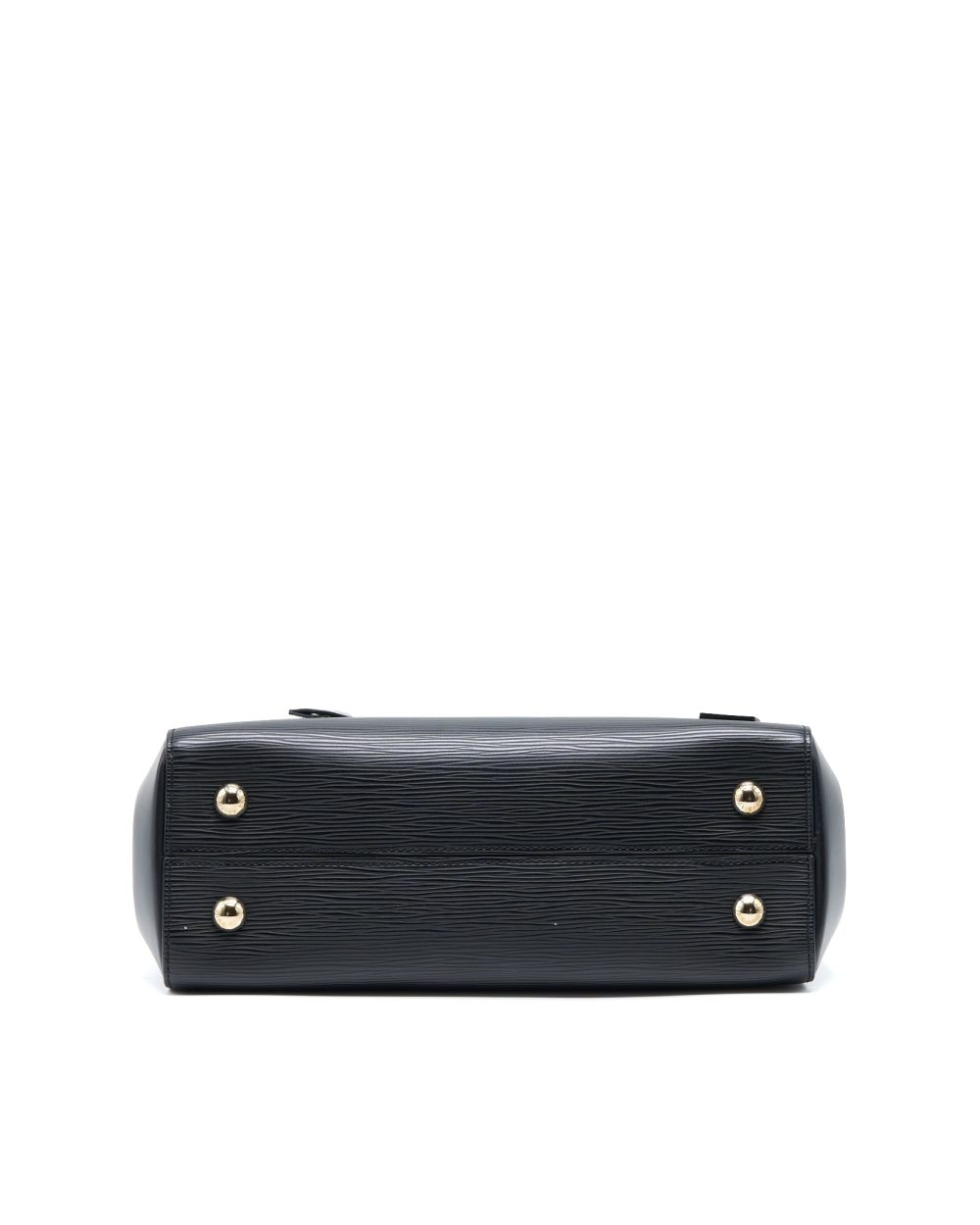 AAA Replica Louis Vuitton LV CLUNY MM EPI BLACK SHW WITH INITIAL S.S