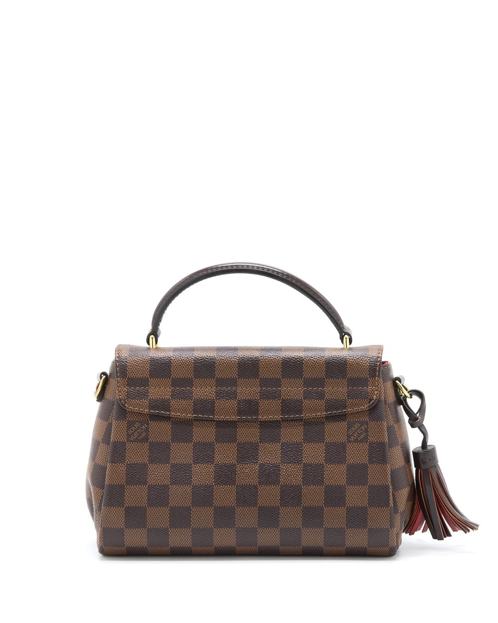 AAA Replica Louis Vuitton LV CROISETTE DAMIER EBENE GHW