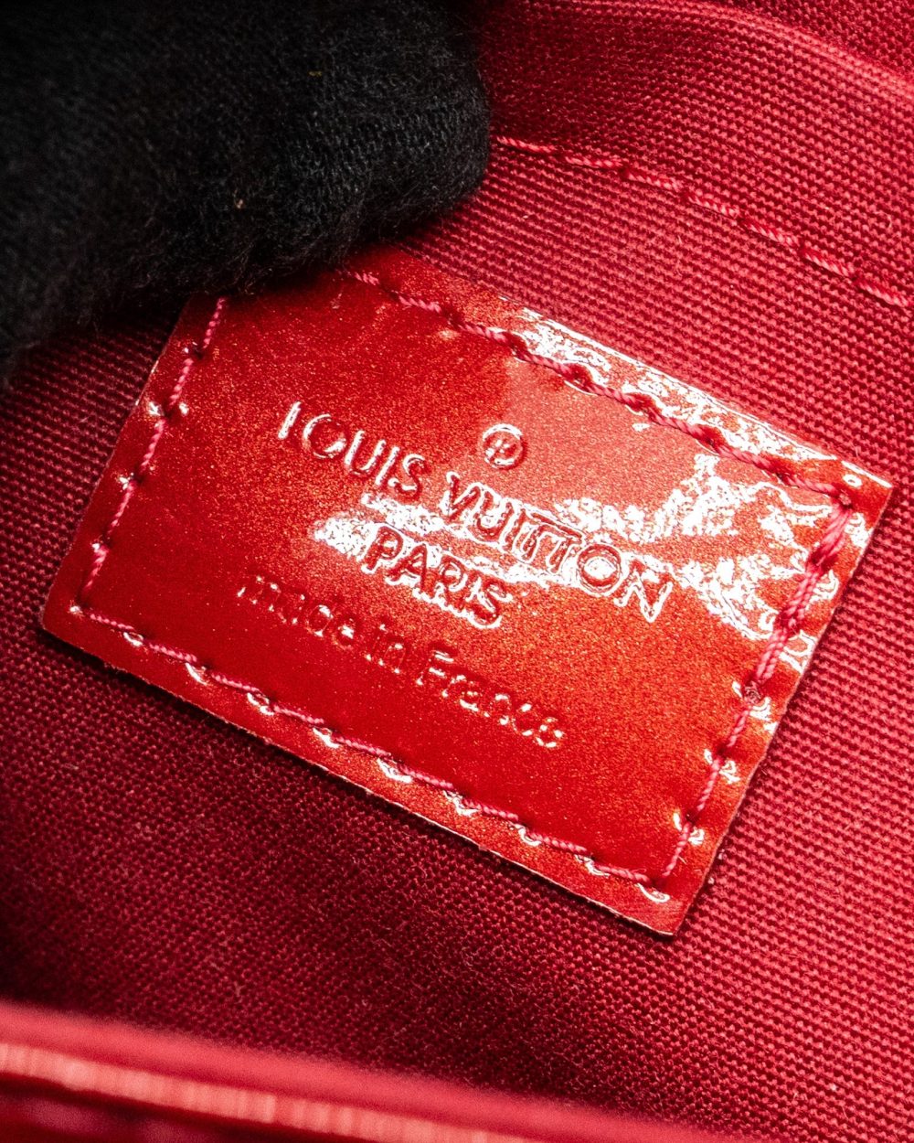 AAA Replica Louis Vuitton LV FLAP SHOULDER EVENING BAG PATENT LEATHER RED GHW