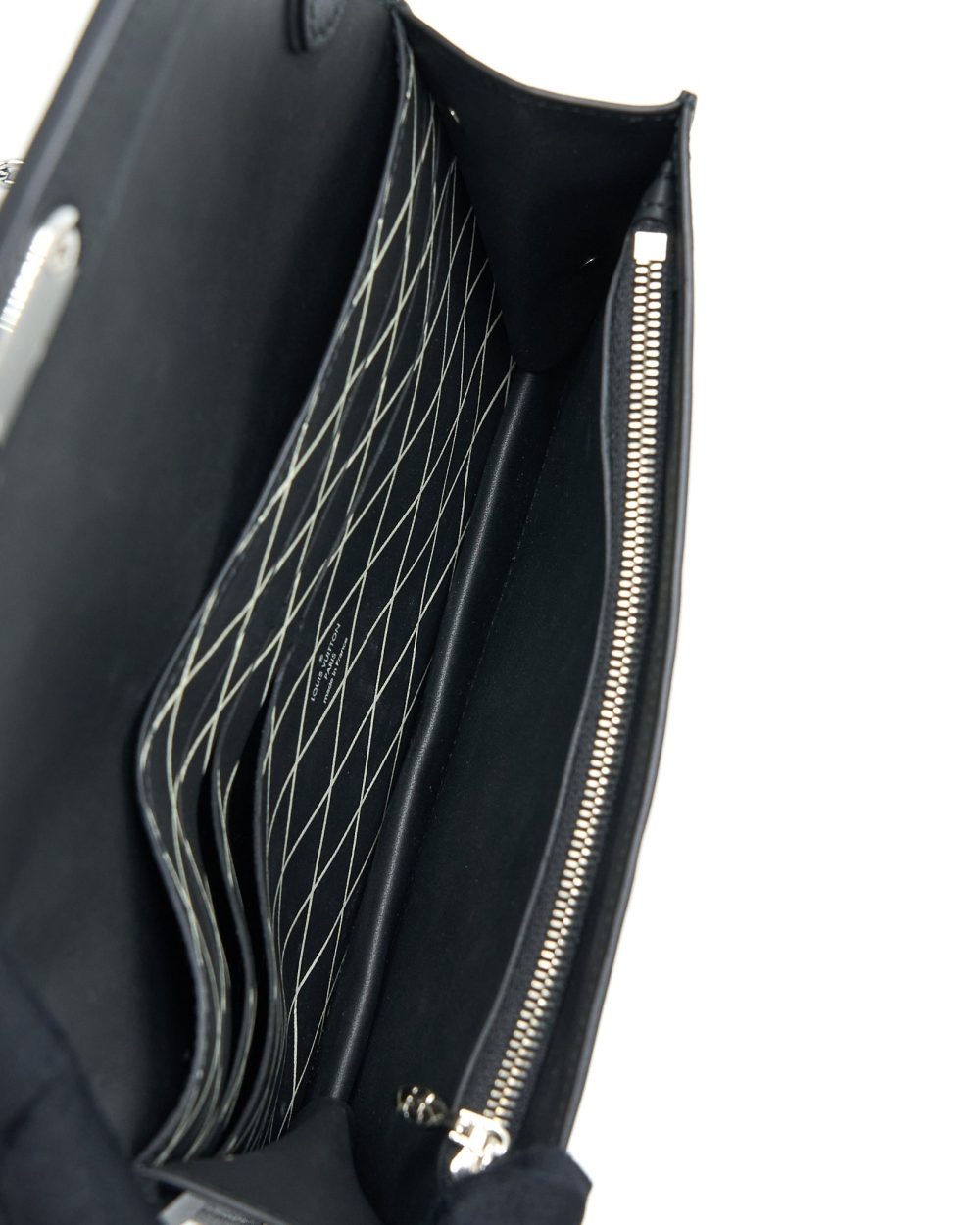 AAA Replica Louis Vuitton LV TRUNK CHAIN WALLET EPI BLACK SHW