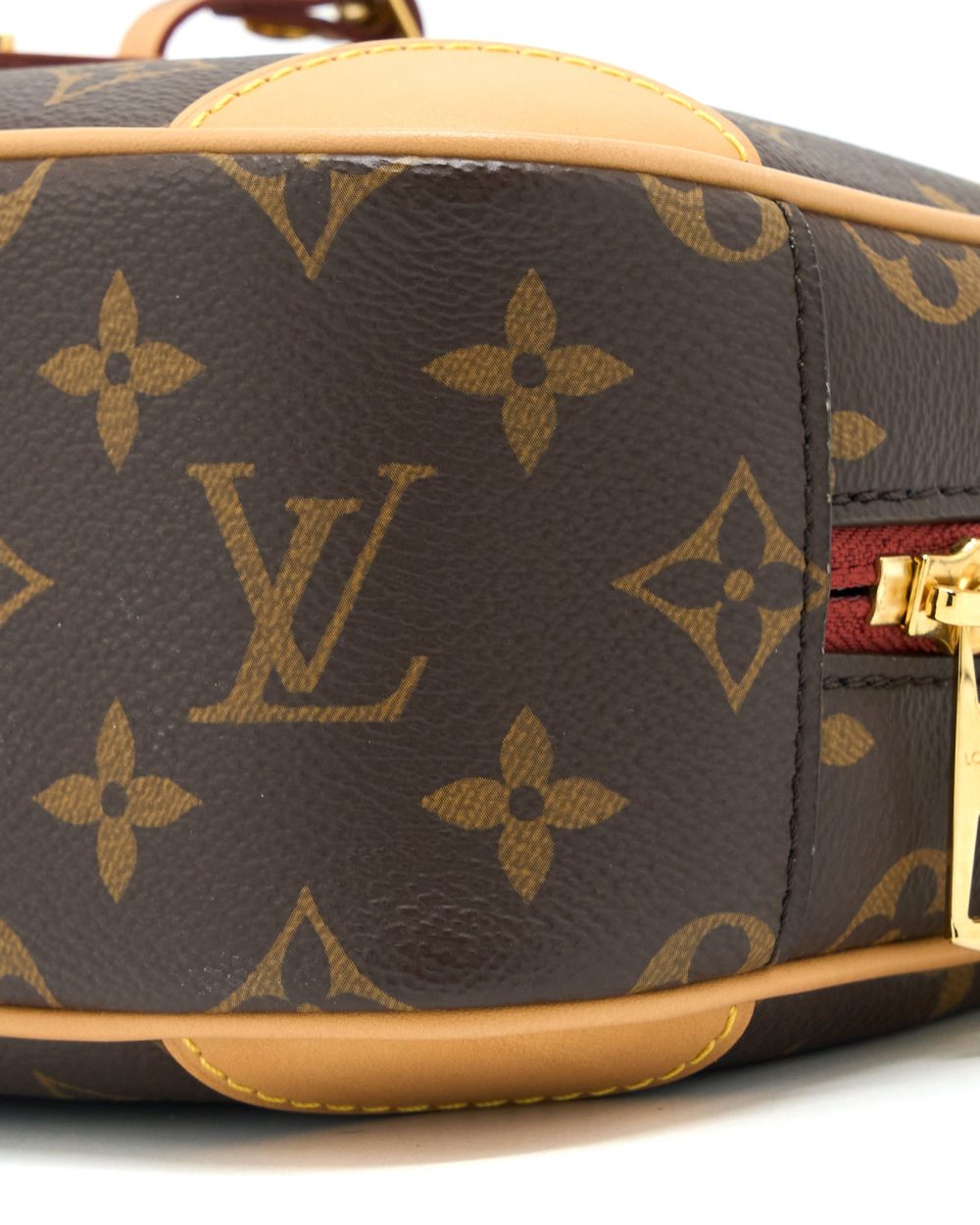 AAA Replica Louis Vuitton LV MINI DEAUVILLE SHOULDER BAG MONOGRAM CANVAS GHW