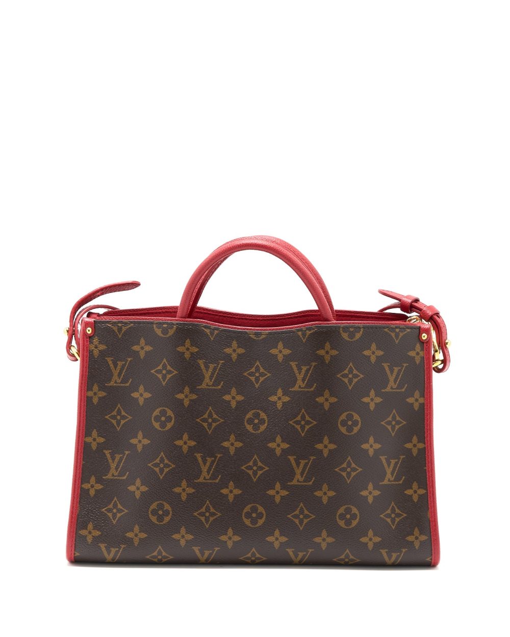 AAA Replica Louis Vuitton LV POPINCOURT PM BAG MONOGRAM CANVAS/CERISE GHW