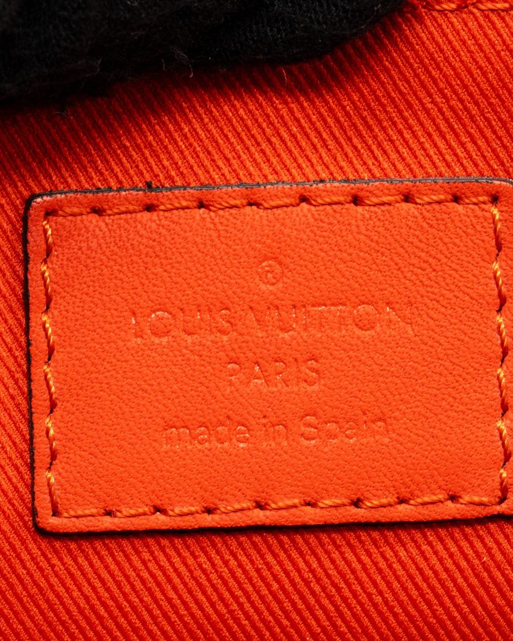 AAA Replica Louis Vuitton LV PORTE-DOCUMENTS JOUR DAMIER INFINI ORANGE SHW