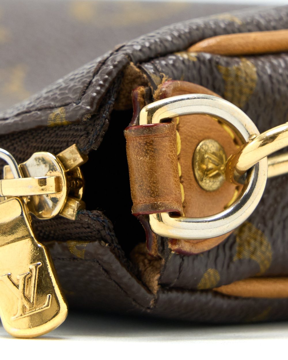 AAA Replica Louis Vuitton LV EVA POCHETTE BAG MONOGRAM CANVAS GHW