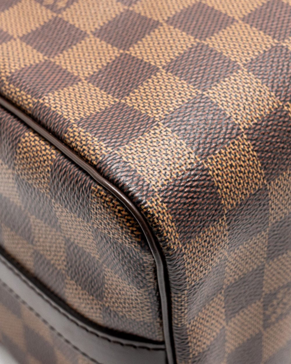 AAA Replica Louis Vuitton LV SPEEDY BANDOULIERE 25 DAMIER EBENE CANVAS GHW