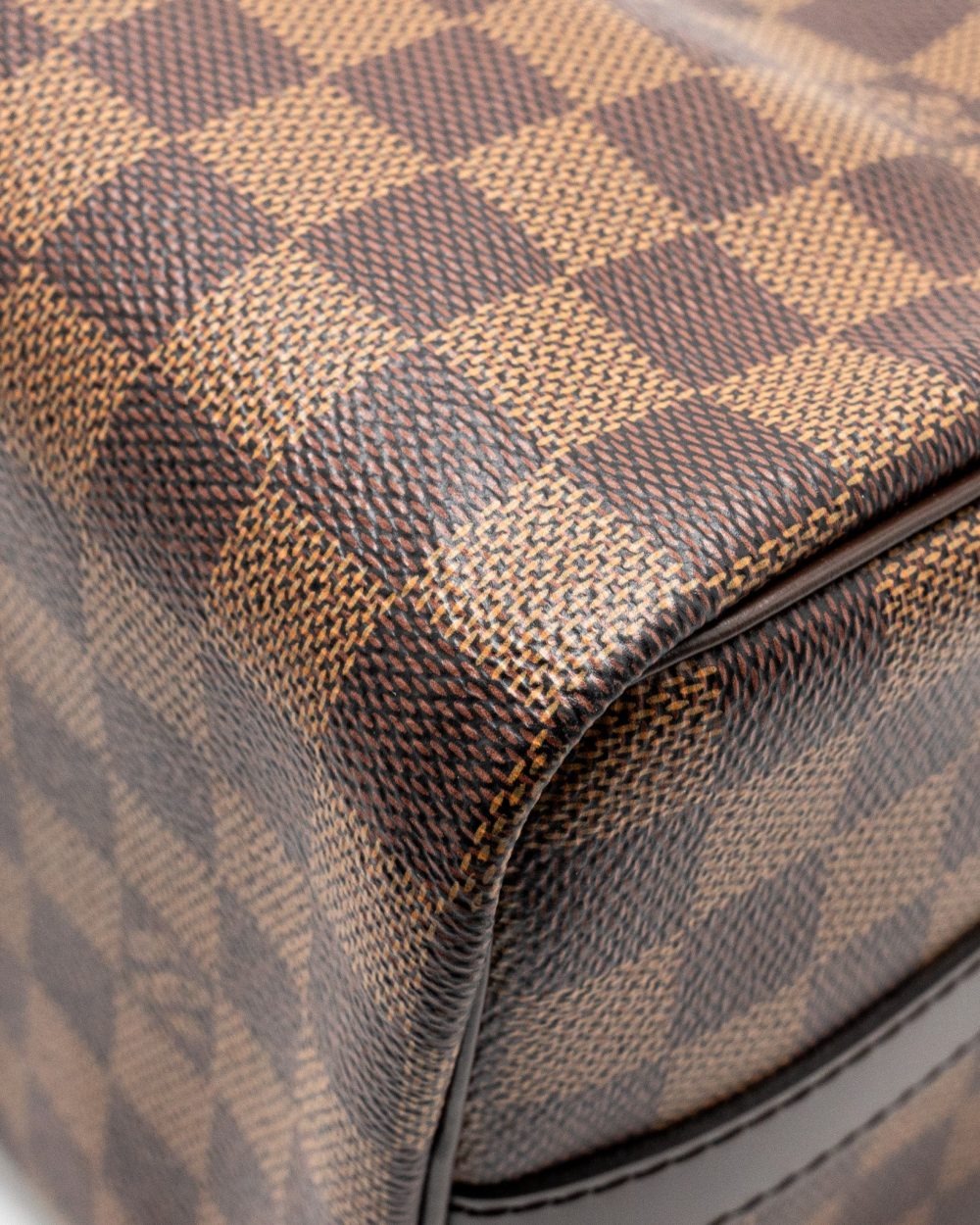 AAA Replica Louis Vuitton LV SPEEDY BANDOULIERE 25 DAMIER EBENE CANVAS GHW
