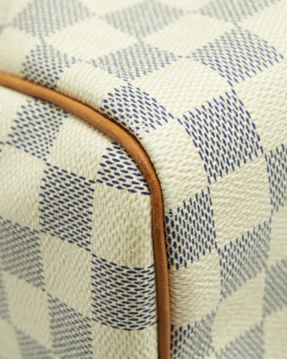 AAA Replica Louis Vuitton LV SPEEDY 30 DAMIER AZUR CANVAS GHW