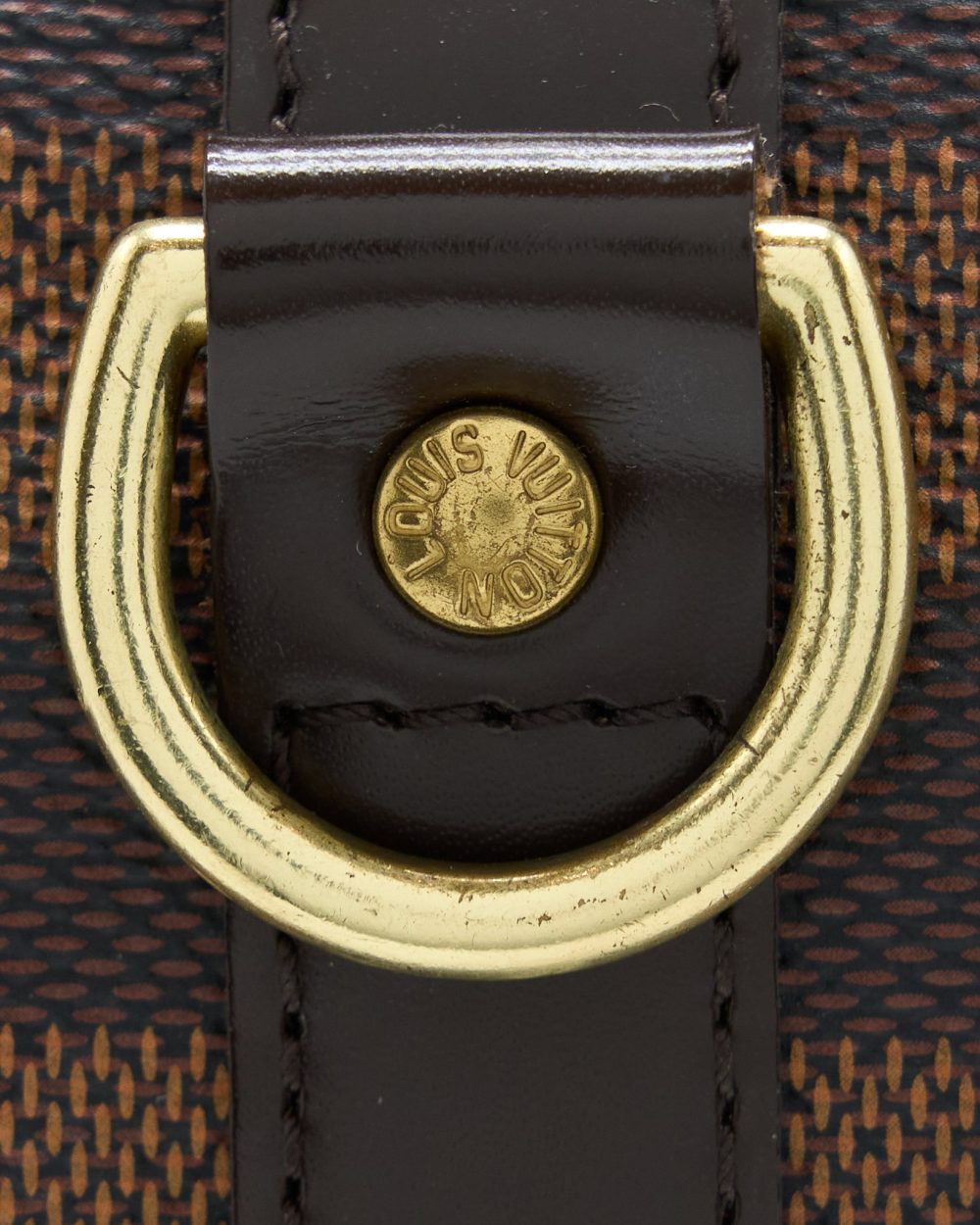 AAA Replica Louis Vuitton LV SPEEDY 25 DAMIER EBENE GHW