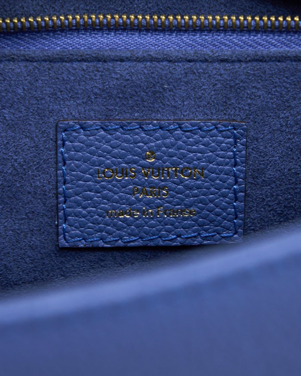 AAA Replica Louis Vuitton LV SAINT GERMAINE CROSSBODY BAG MONOGRAM EMPREINTE BLUE GHW