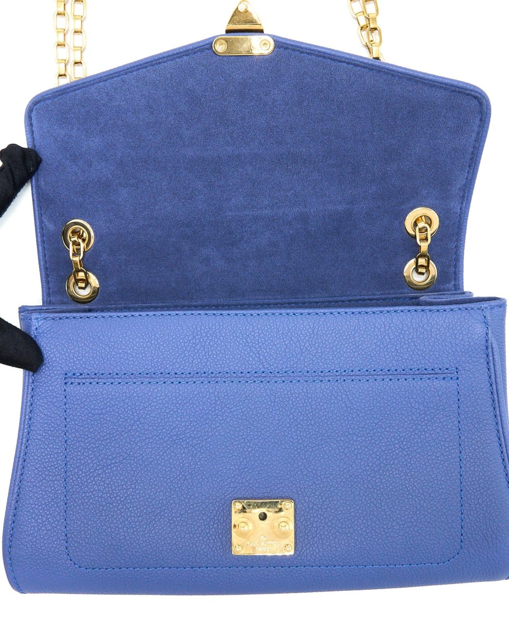 AAA Replica Louis Vuitton LV SAINT GERMAINE CROSSBODY BAG MONOGRAM EMPREINTE BLUE GHW