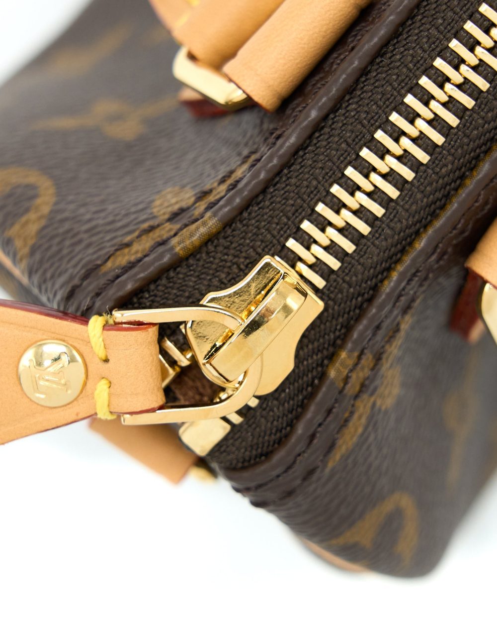 AAA Replica Louis Vuitton LV NANO SPEEDY MONOGRAM CANVAS GHW (NEW VERSION)