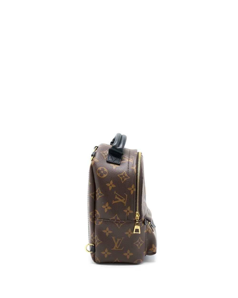 AAA Replica Louis Vuitton LV PALM SPRING MINI BACKPACK MONOGRAM CANVAS(NEW VERSION ZIPPER)