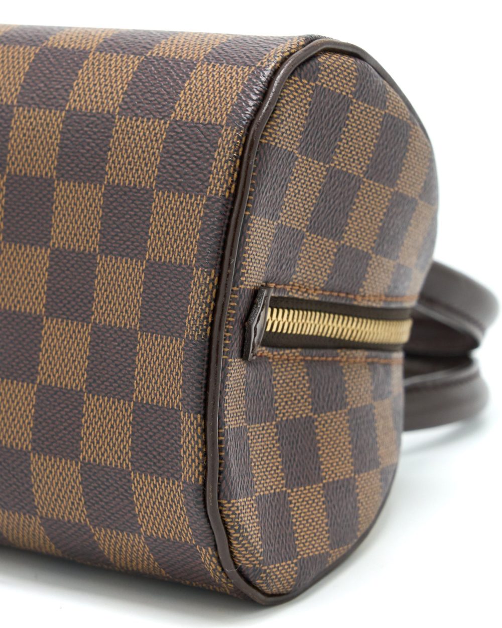 AAA Replica Louis Vuitton LV MINI RIBERA BAG DAMIER EBENE CANVAS GHW