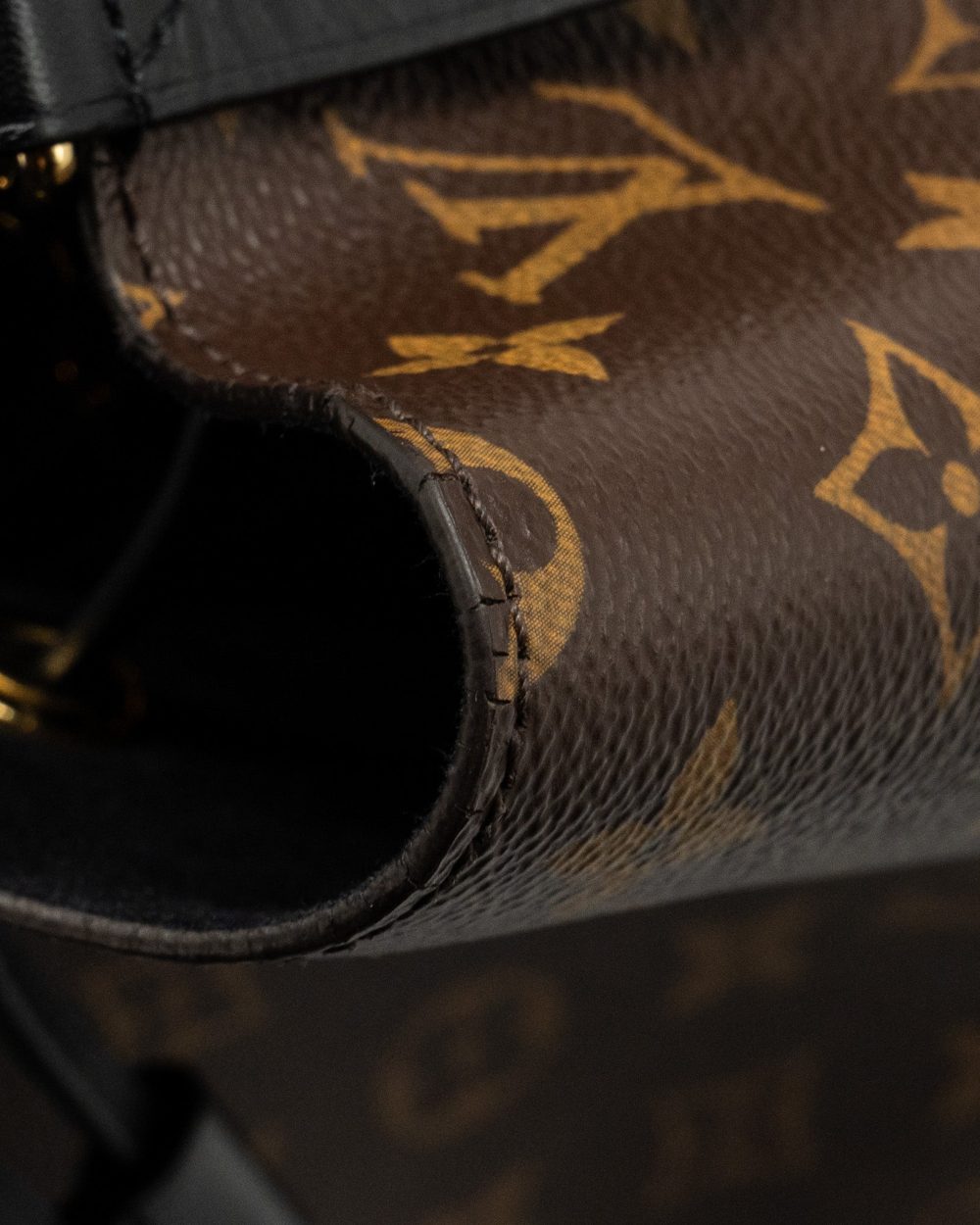 AAA Replica Louis Vuitton LV NEO NOE MONOGRAM CANVAS BLACK GHW 