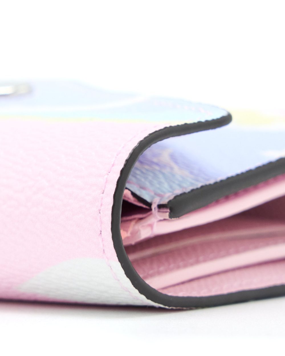 AAA Replica Louis Vuitton LV ESCALE VICTORINE WALLET PINK MULTICOLOUR SHW
