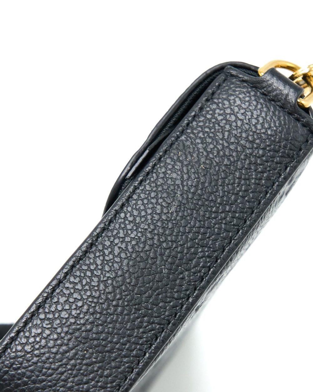 AAA Replica Louis Vuitton LV FELICIE POCHETTE MONOGRAM EMPREINTE BLACK GHW