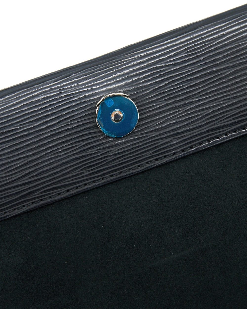 AAA Replica Louis Vuitton LV CLUNY MM EPI BLACK SHW WITH INITIAL S.S