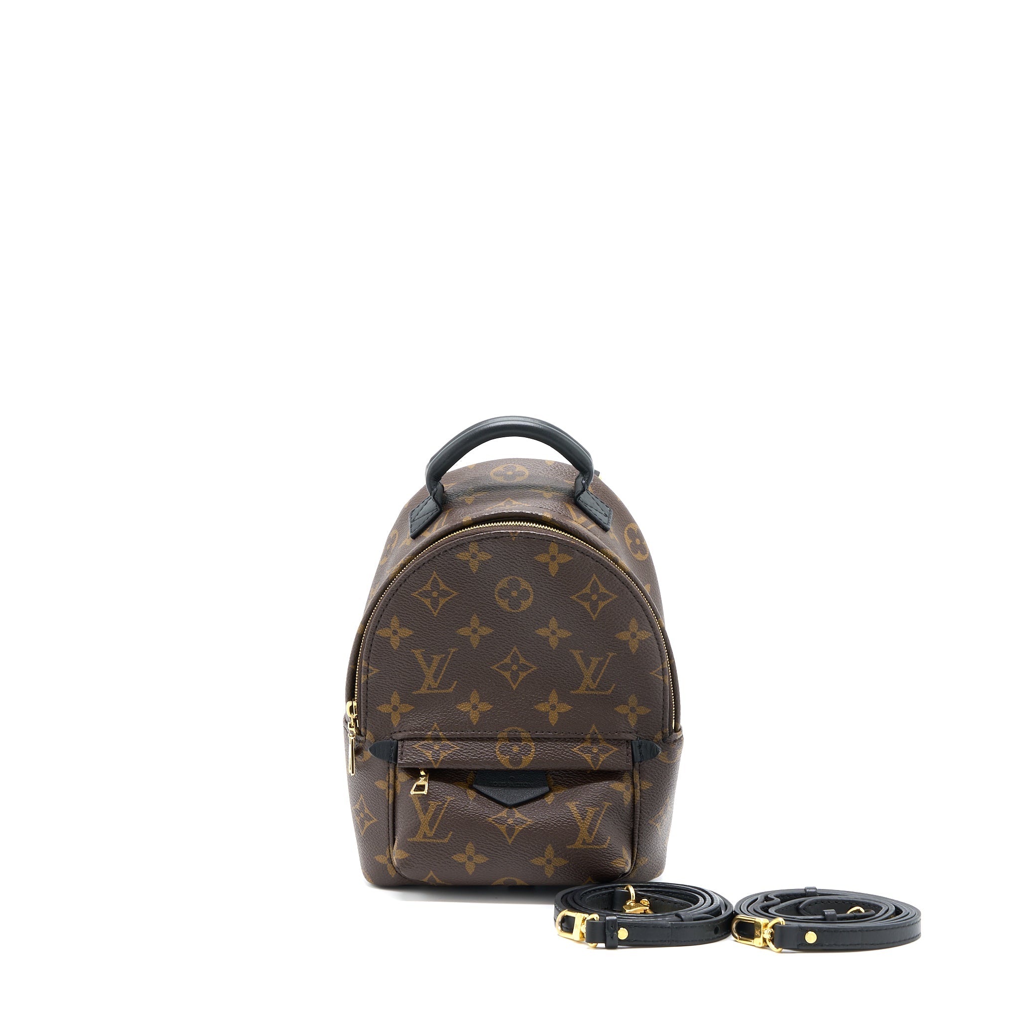 AAA Replica Louis Vuitton LV MINI PALM SPRING BACKPACK MONOGRAM CANVAS GHW