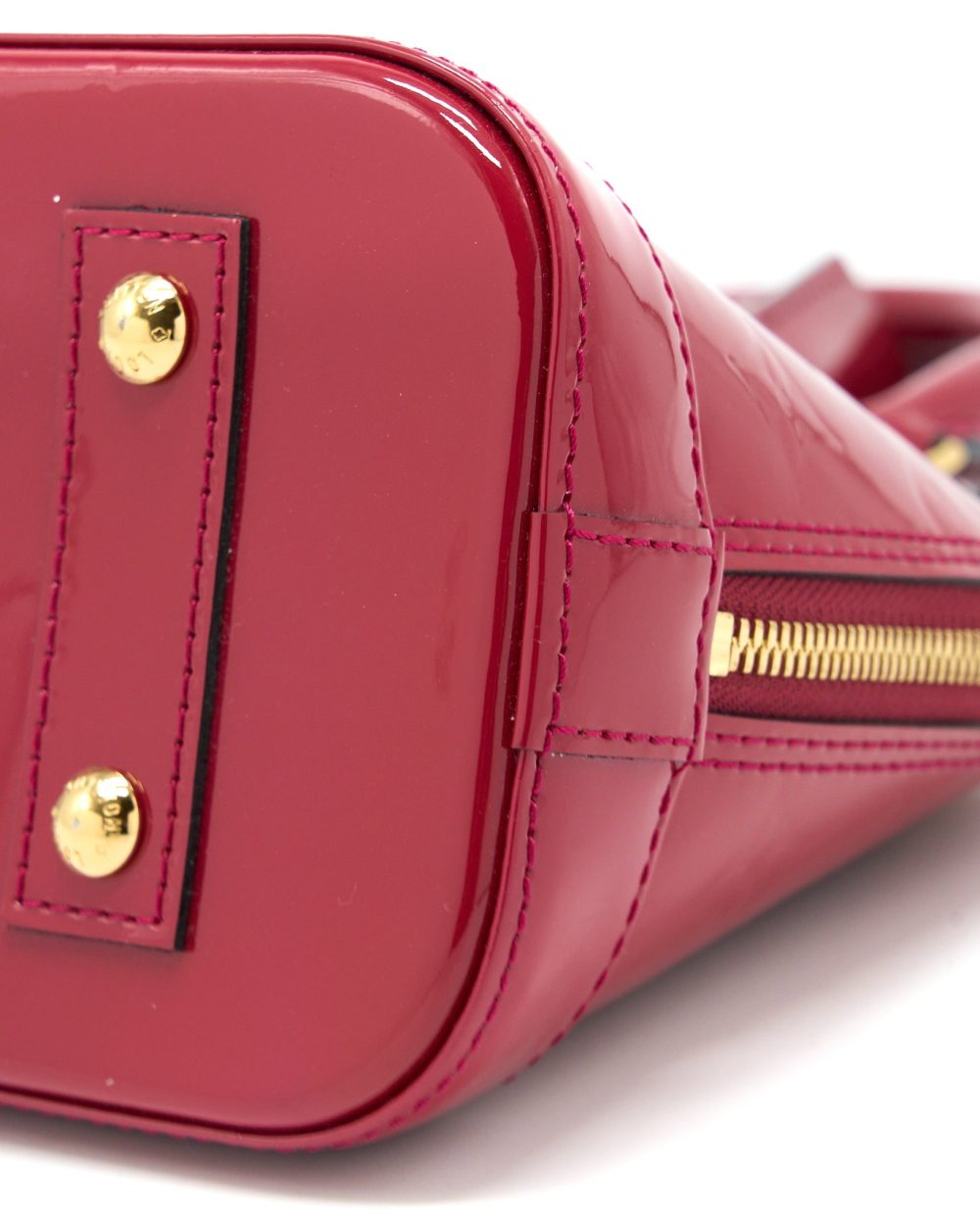 AAA Replica Louis Vuitton LV ALMA BB MONOGRAM VERNICE PINK GHW