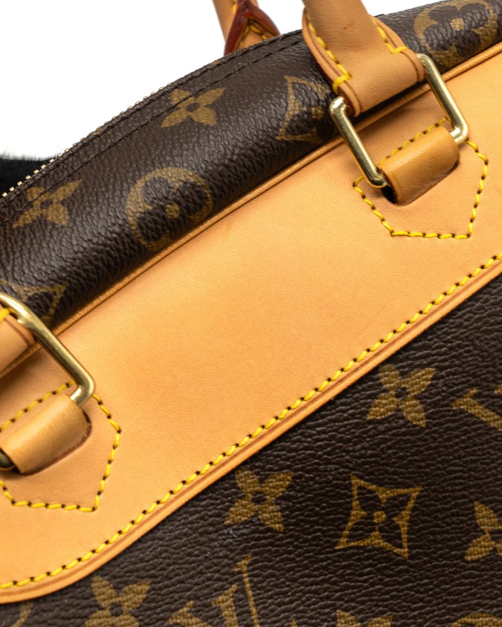 AAA Replica Louis Vuitton LV SMALL LUGGAGE BAG MONOGRAM CANVAS GHW