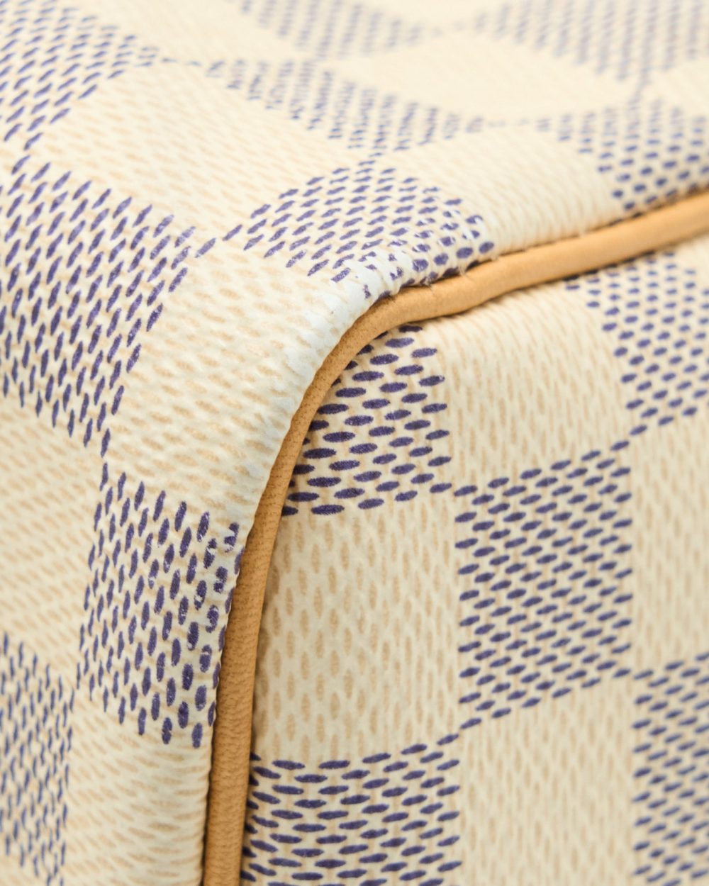 AAA Replica Louis Vuitton LV SPEEDY 30 DAMIER AZUR CANVAS GHW
