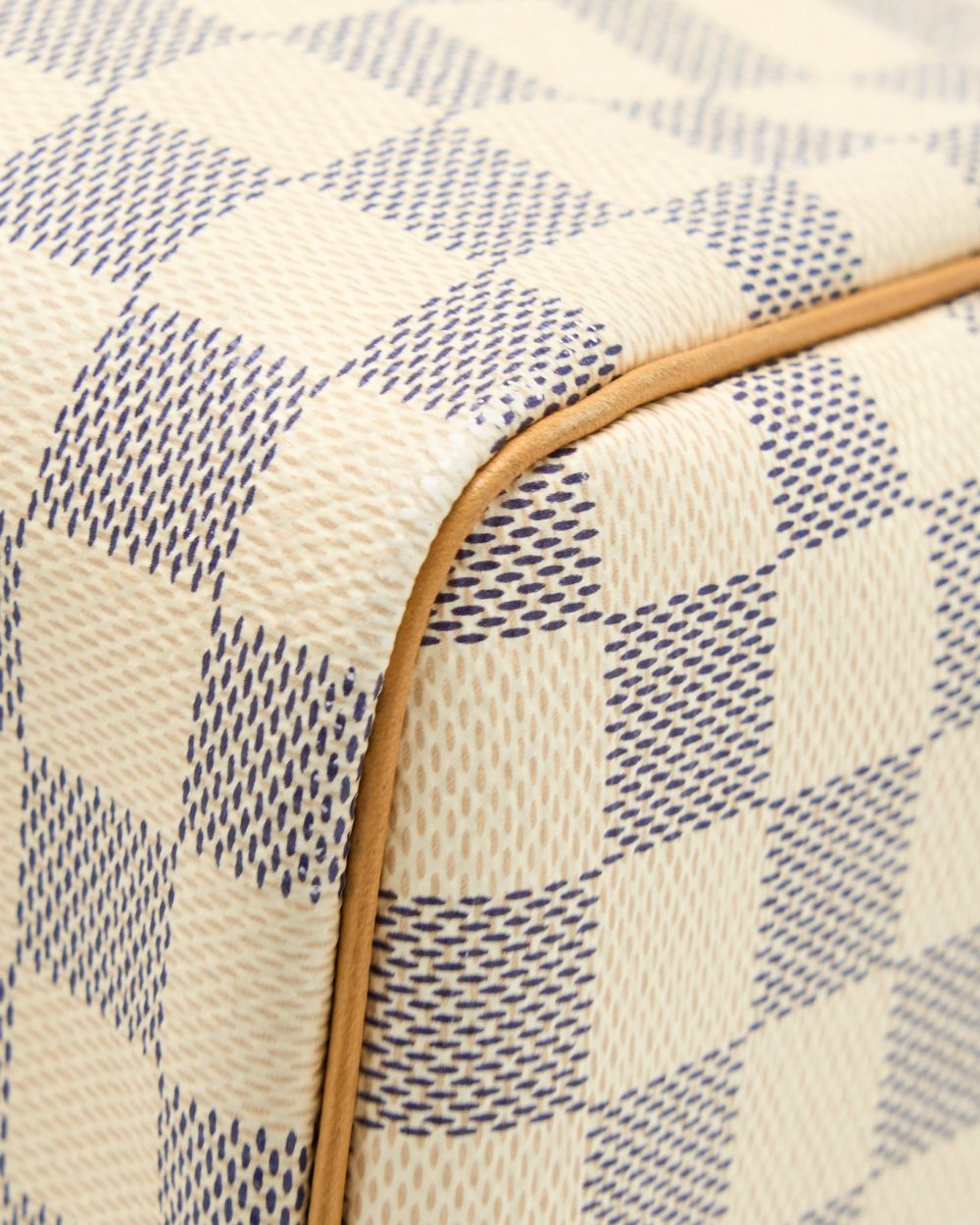 AAA Replica Louis Vuitton LV SPEEDY 30 DAMIER AZUR CANVAS GHW