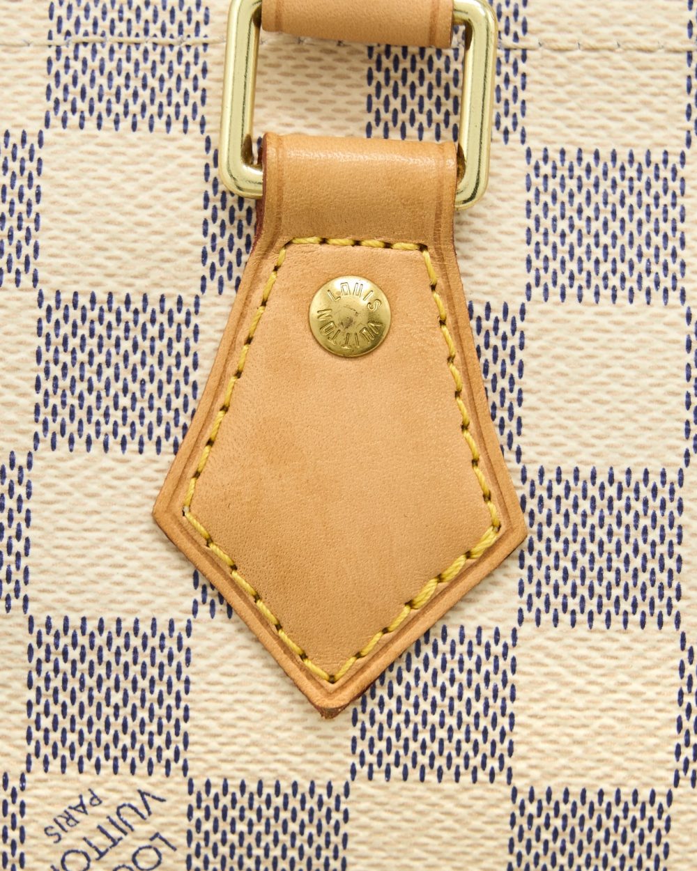 AAA Replica Louis Vuitton LV SPEEDY 30 DAMIER AZUR CANVAS GHW