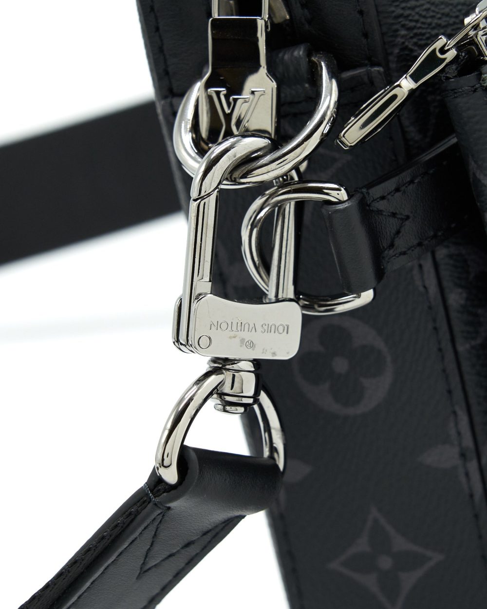 AAA Replica Louis Vuitton LV TRIO MESSENGER MONOGRAM ECLIPSE COATED CANVAS