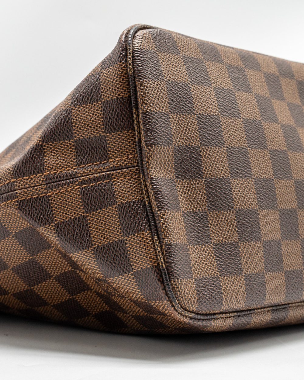 AAA Replica Louis Vuitton LV NEVERFULL MM DAMIER EBENE CANVAS GHW 